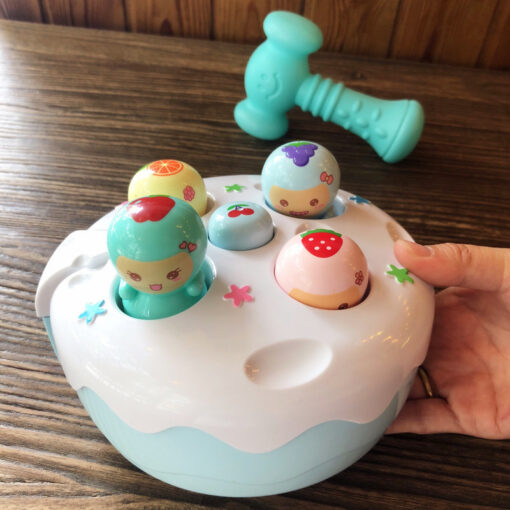 Multifunctional Electric Hamster baby Cake Knocking Game Toy - Image 3