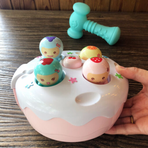 Multifunctional Electric Hamster baby Cake Knocking Game Toy - Image 2