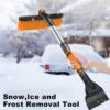 Detachable Windshield Car Ice Scraper Snow Removal Shovel
