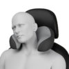 Comfortable U-Shaped Car Headrest Memory Foam Neck Pillow