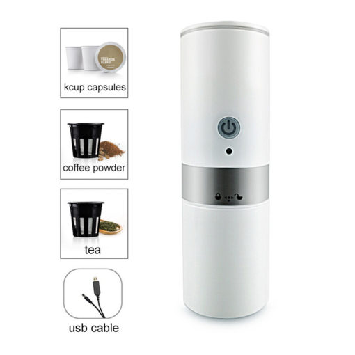 Portable Stainless Steel Small Kitchen Capsule Coffee Machine