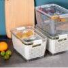 Multifunction Fruit Vegetable Storage Foods Drain Box