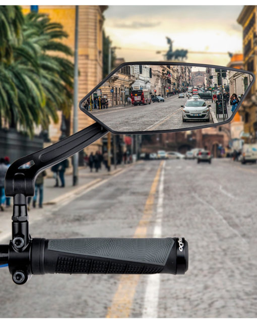 Multi-Function Motorcycle Wide-Angle Adjustable Rearview Mirror