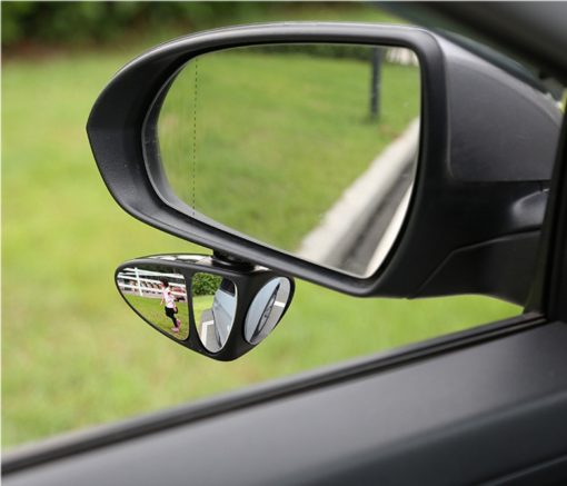 360°C Adjustable 3 in 1 Auxiliary Car Blind Spot Rearview Mirror