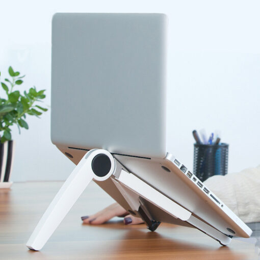Portable Folding Desk Tripod Mount Cooling Stand Holder