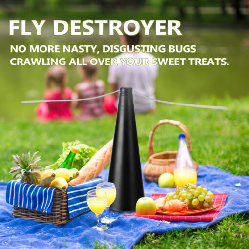 Portable Automatic Fly Catcher Mosquito Repellent Fan