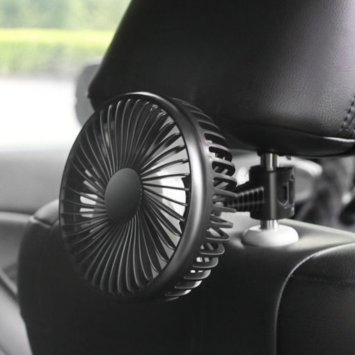 Creative Mini 360 Degree Single Head Car Electric Cooling Fan