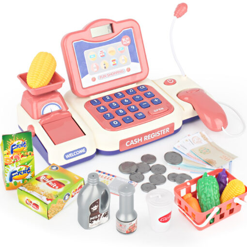 Kids Simulation Shopping Cash Register Pretend Play Toys