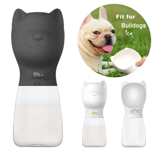 Portable Pet Dog Outdoors Water Drinker Bottle Cup Bowl