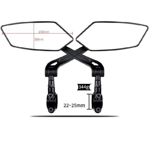 Multi-Function Motorcycle Wide-Angle Adjustable Rearview Mirror