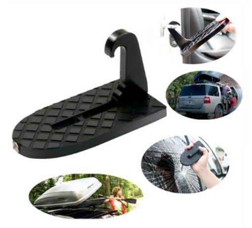 2 In 1 Foldable Foot Pegs Folding Car Vehicle Stepping Ladder