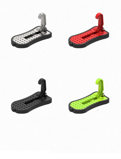 Foldable Aluminum Alloy Car Foot Rack Step Assist Side Pedal