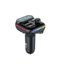 Creative Car Dual USB Charger Light Bluetooth MP3 Player