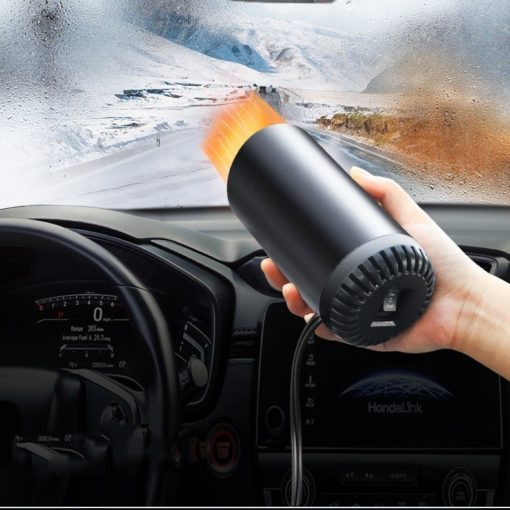 Portable Mini Car Vehicle Electric Heating Windshield Dryer Fan