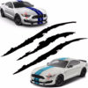 Reflective Monster Claw Scratch Marks Headlight Car Stickers