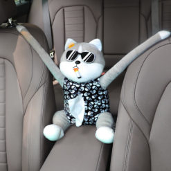 Portable Cartoon Puppy Shape Car Seat Tissue Napkin Holder