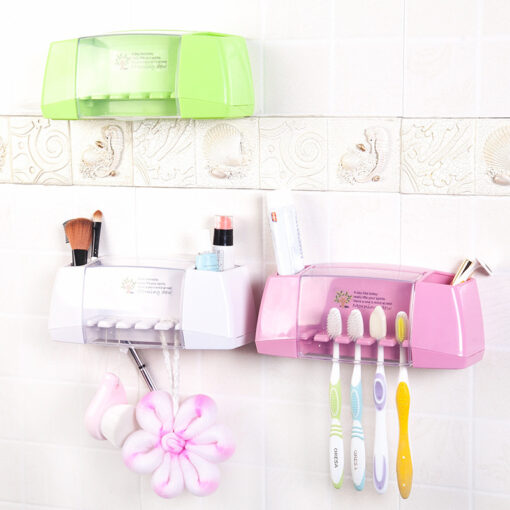 Creative Toothbrush Toothpaste Holder Organizer - Image 5