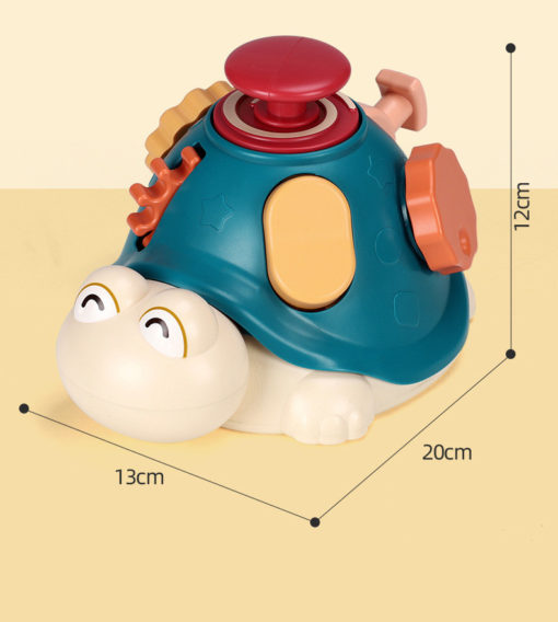 Montessori Baby Activity Turtle Finger Exploration Toy