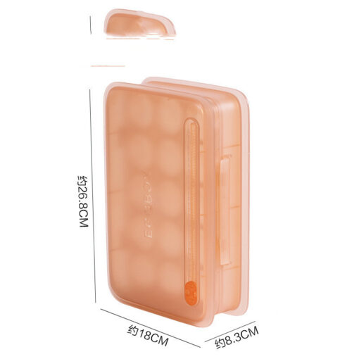 Portable Kitchen Fridge Vertical Egg Storage Box - Image 3