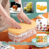 Kitchen Lazy Quick Ice Cube Moulds Tray Maker Tools