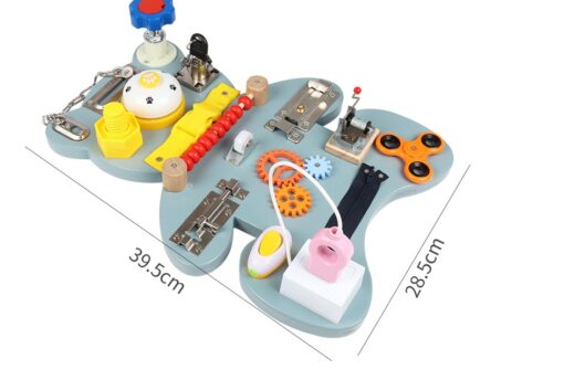 Unlock Bear Busy Board Training Educational Sensory Board Toy - Image 7