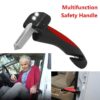 Multi-function Car Door Armrest Safety Handle Hammer
