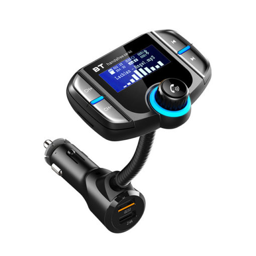 Dual Bluetooth MP3 Player Car FM Transmitter USB Charger
