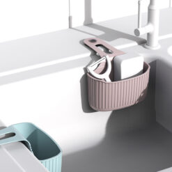Wall-mounted Kitchen Sink Bag Basket Sponge Holder