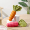 Interactive Carrot Shape Pet Bite-resistant Rubber Toy