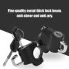 Multi-function Anti-theft Electric Car Handlebar Helmet Lock