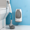 Creative Wall Mount Silicone Bathroom Cleaning Brush