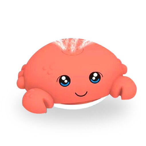 Interactive Electric Cartoon Crab Baby Bath Water Sprinkler Toy