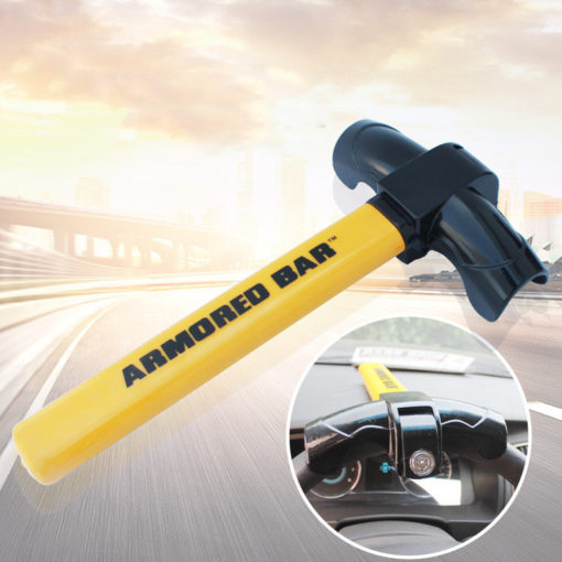 Creative T-shaped Anti-Theft Car Steering Wheel Security Lock