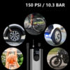 Portable Smart Large Capacity Car Air Pump Tire Inflator