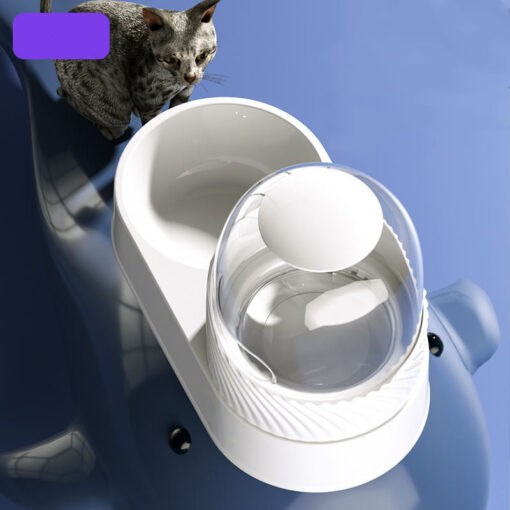 Automatic Water Fountain Slow Food Feeder Drinking Bowl - Image 2