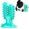 Molar Stick Leaking Food Cactus Dog Toothbrush Bite Toys