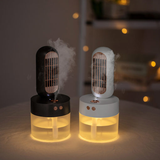 Portable Mini USB Rechargeable Spray Humidifier Fan