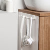 Wall Hanging Kitchen Bathroom Gap U-shape Hook Organizer