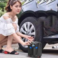 Portable Mini Electric Digital Led Light Car Tyre Air Pump