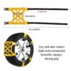 Universal Off-Road Anti Slip Car Mud Snow Chains Traction Tire