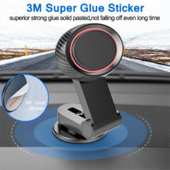 360 Degree Rotating Magnetic Car Dashboard Phone Holder