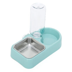 Automatic Pet Food Feeder Water Drinking Bowls