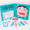 Wooden Children's Oral Dentist Nurse Simulation Dentist Toy