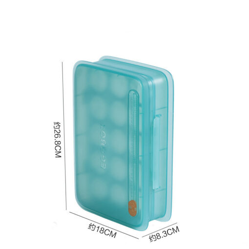 Portable Kitchen Fridge Vertical Egg Storage Box - Image 2