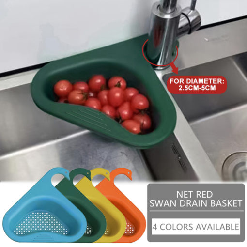 Kitchen Sink Hanging Fruit Vegetable Filter Water Drain Basket