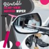 Portable Retractable Rearview Mirror Wiper Water Mist Removal