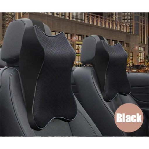 Comfortable Car Neck Headrest Memory Cotton Cushion Pillow