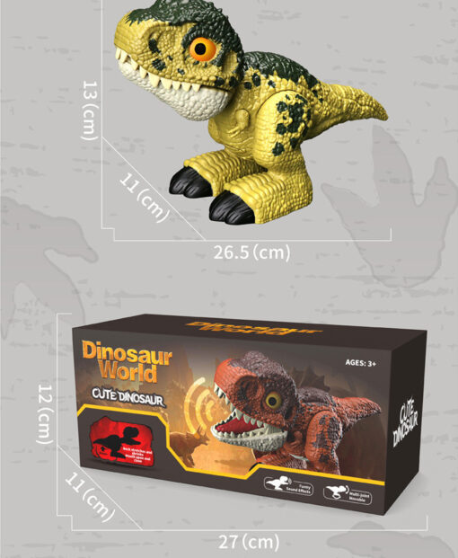 Interactive Electronic Simulation Sounds Effects Dinosaur Toy - Image 7