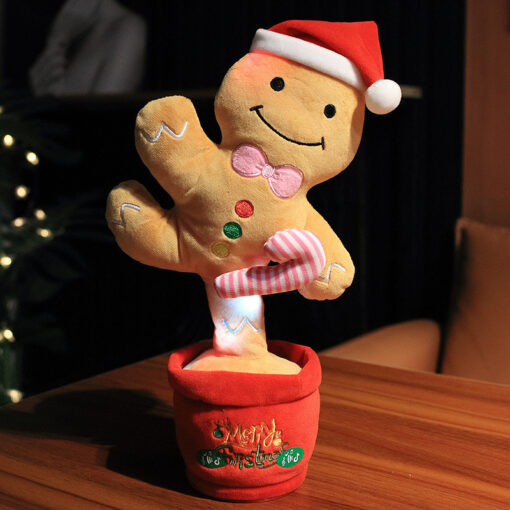 Electric Luminous Singing Dancing Dolls Twisting Plush Toy - Image 3