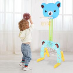 Adjustable Throwing Indoor Outdoor Basketball Kids Toy
